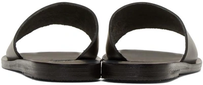 Shop Ancient Greek Sandals Black Taygete Sandals