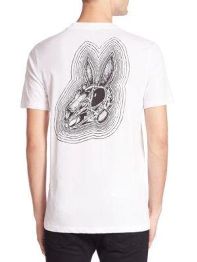 Shop Mcq By Alexander Mcqueen Solid Bunny Tee In White