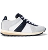 MAISON MARGIELA Suede, Leather and Shell Sneakers