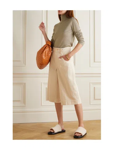 Brunello Cucinelli Metallic Turtleneck Pullover In Brown