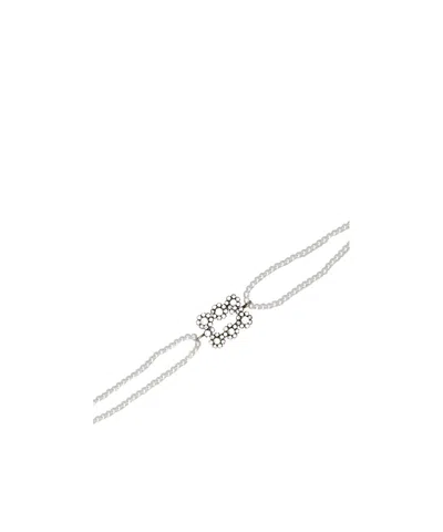 Roger Vivier Efflorescence Choker In Metallic