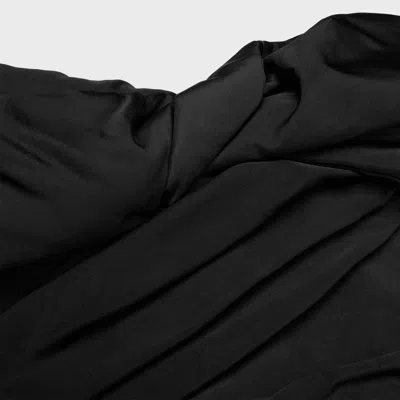 Celine Top In Silk In Black