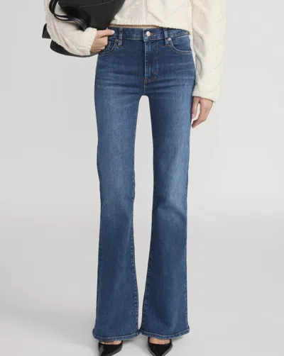 Frame Flared Jeans In Blue