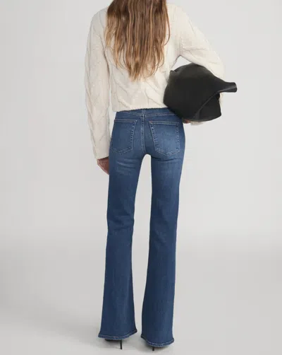 Frame Flared Jeans In Blue