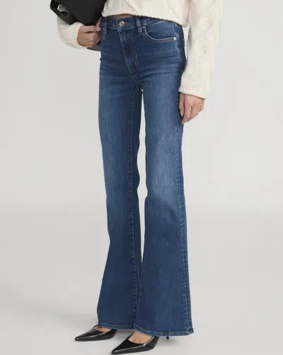 Frame Flared Jeans In Blue