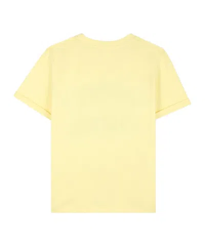 Givenchy Logo T-shirt In Yellow