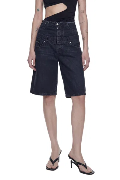 Nvl-garde Double Layer Shorts In Blue