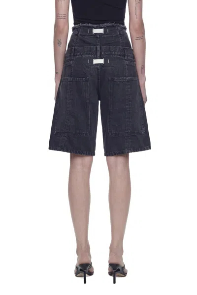 Nvl-garde Double Layer Shorts In Blue