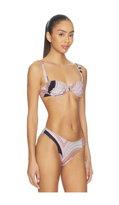 Cin Cin Ariel Ruched Bra In Multi