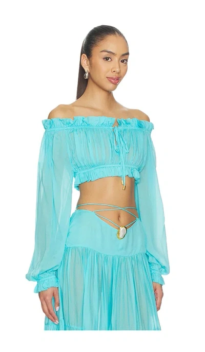 Cin Cin Ipanema Top In Blue