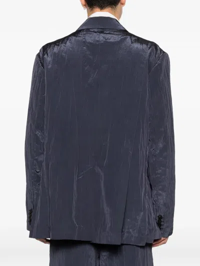 Feng Chen Wang Single-breasted Blazer In Brown