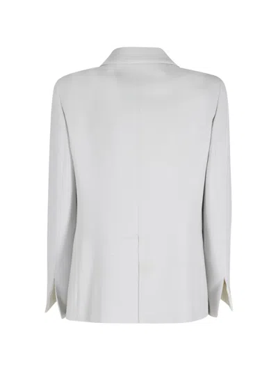 Seventy Single-breasted Buttoned Blazer In Gray