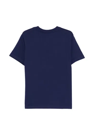 A.p.c. A. P.c. T-shirt Men Color Blue In Blue