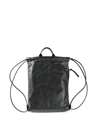 Givenchy Medium Antigona Stamped Drawstring-fastening Backpack In Black
