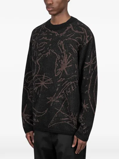 Roa Crew-neck Sweater In Pattern