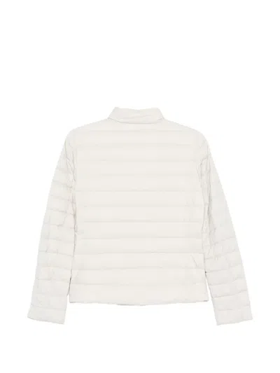 Moorer Double-breasted Jacket In Neutral