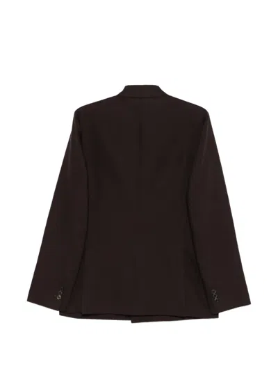 Paul Smith Double-breasted Blazer In Black