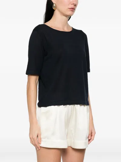 Base Crew-neck T-shirt In Blue