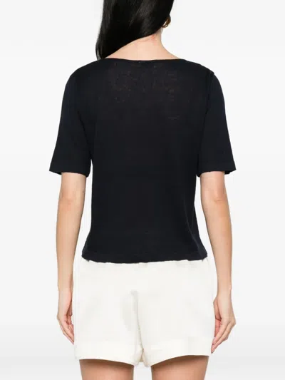 Base Crew-neck T-shirt In Blue