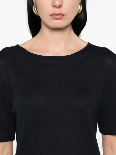 Base Crew-neck T-shirt In Blue