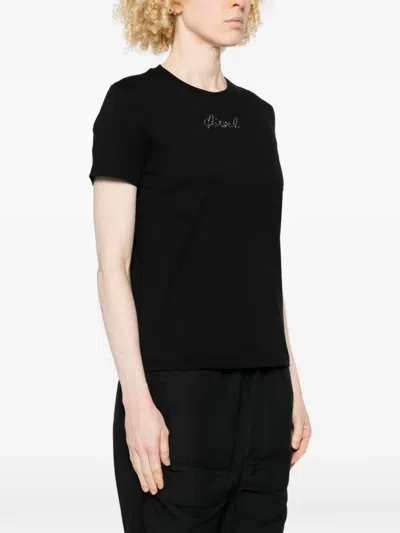 Diesel Logo T-shirt In Neutral