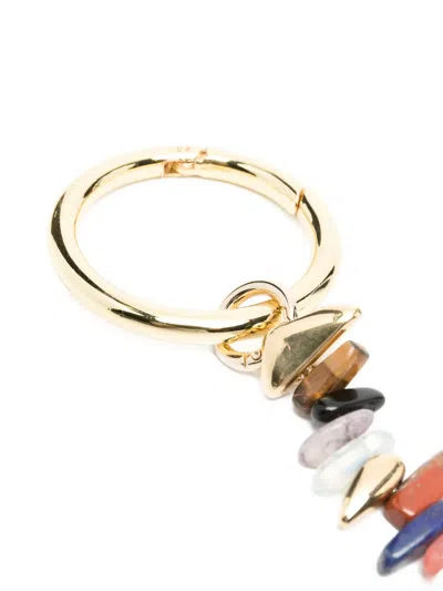 Benedetta Bruzziches Chatelaine Embellishment Bag Accessory In Gold
