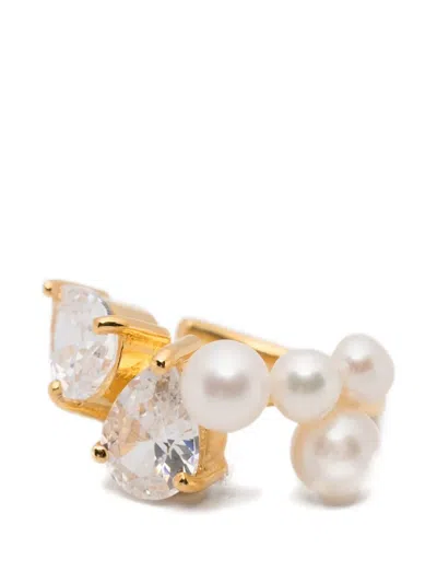 Completedworks Chasing Shadows Embellished Ear Cuff In Pattern