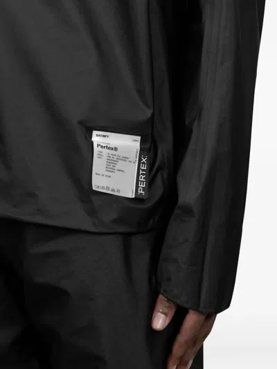 Satisfy Pertex 3l Rain Fly Jacket In Black