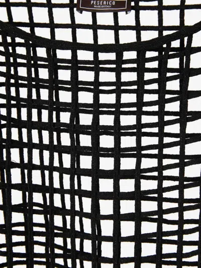 Peserico Black Cape In Black