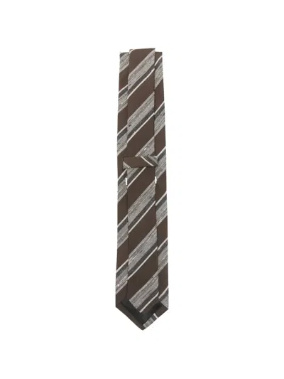 Lardini Striped Tie In Pattern