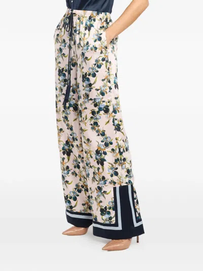 Cinq À Sept Trailing Iris Asher Pant In Multi