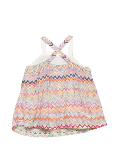 Missoni Zig-zag Top In Multi