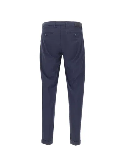 Re-hash Button Trousers In Blue