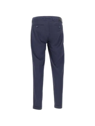 Re-hash Button Trousers In Blue