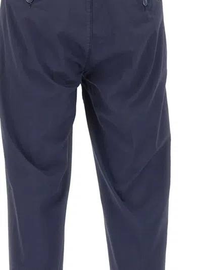 Re-hash Button Trousers In Blue