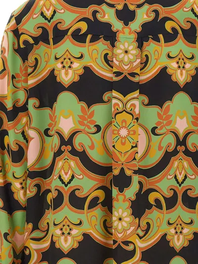 Etro Print Buttoned Shirt In Multi