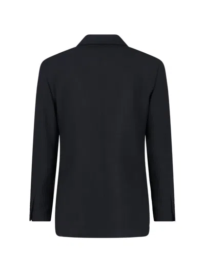 Lardini Feeling Double-breasted Jacket In Black