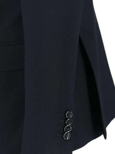 Lardini Feeling Double-breasted Jacket In Black
