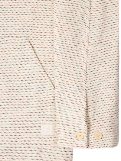 Ps By Paul Smith Buttoned Patch-pocket Jacket In Neutral