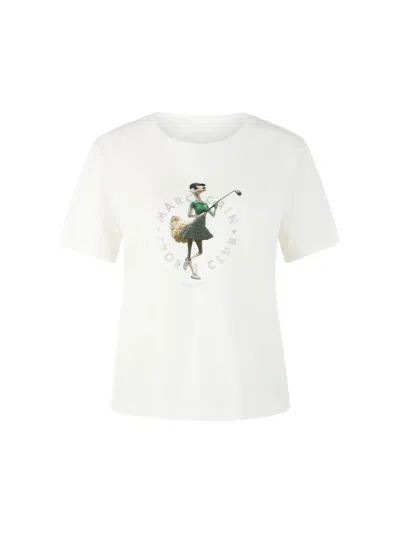 Marccain Graphic T-shirt In White