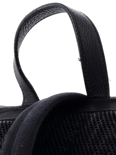 Pre-owned Fendi Ness Nylon Small Backpack In Black