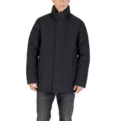 Peuterey Black Polyester Parka In Black
