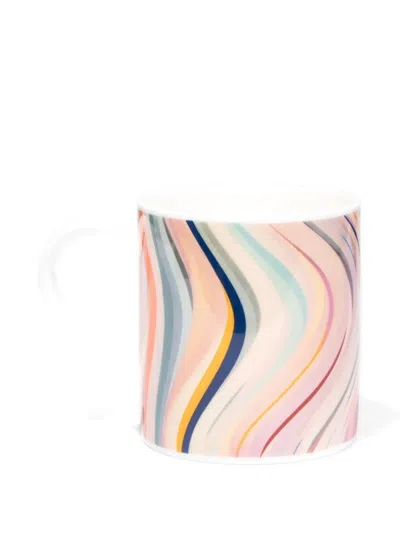 Paul Smith Swirl-print Mug In Multi