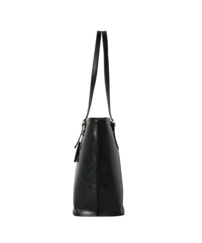 Coach Double-handled Shoulder Bag In Black