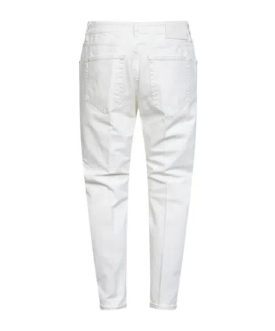 Pt Torino Carrot 2p Pleated Pants In White