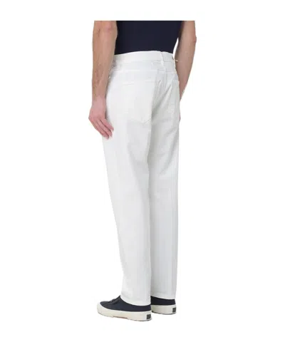 Pt Torino Carrot 2p Pleated Pants In White