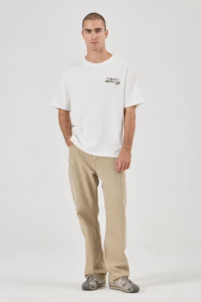 Rolla's Jeans Ezy Camper Tee In White