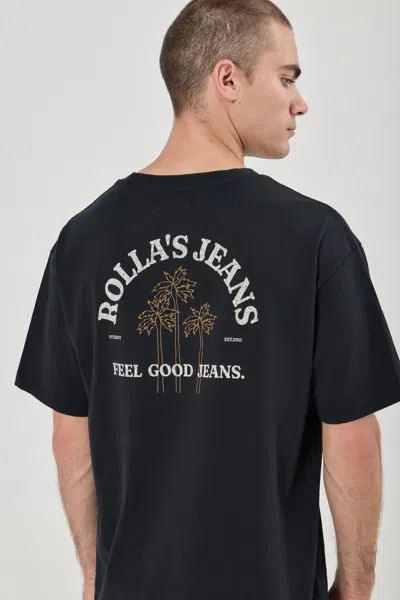 Rolla's Jeans Ezy Feels Good Tee In Blue