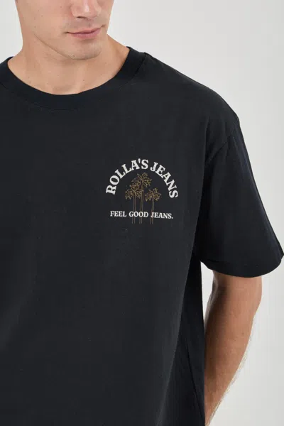Rolla's Jeans Ezy Feels Good Tee In Blue