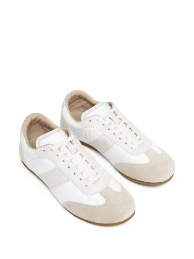 Lemaire Soft Runner Sneakers Low Profile Design In Neutral